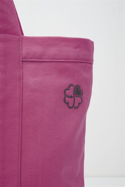 Recycled Big Tote Bag - Pembe