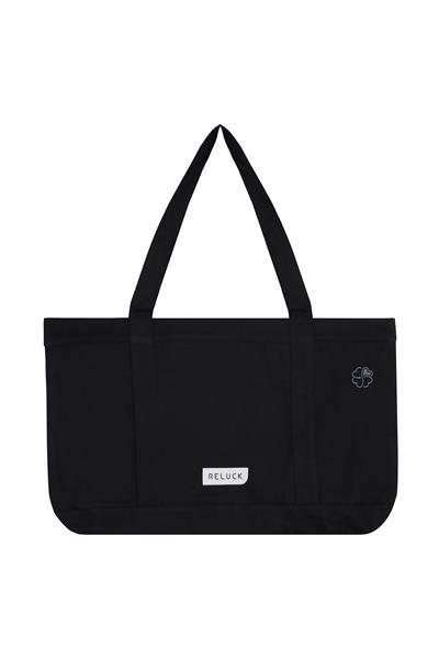 Recycled Big Tote Bag - Siyah