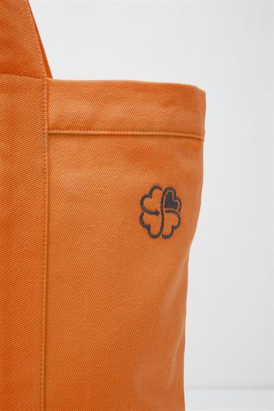 Recycled Big Tote Bag - Turuncu