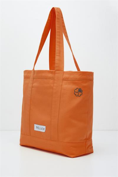 Recycled Big Tote Bag - Turuncu