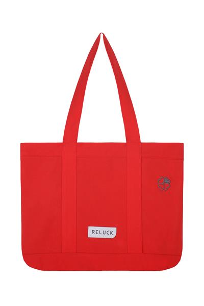 Recycled Daily Tote Bag - Kırmızı