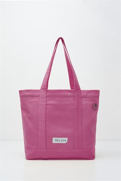 Recycled Daily Tote Bag - Pembe
