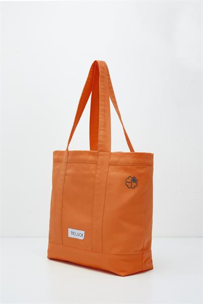 Recycled Daily Tote Bag - Turuncu
