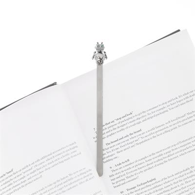 Robot Kitap Ayracı Gümüş
