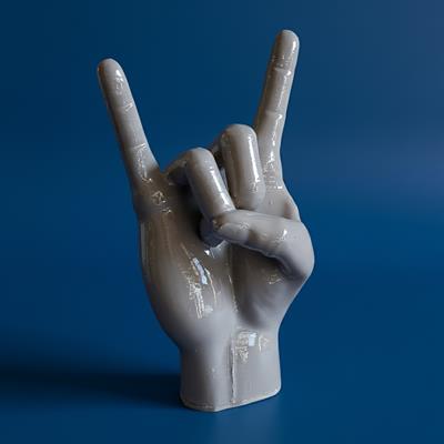 Rock El Figürü | Bej