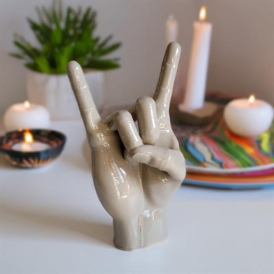Rock El Figürü | Bej