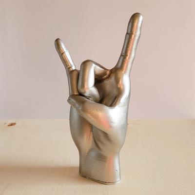 Rock El Figürü | Gümüş