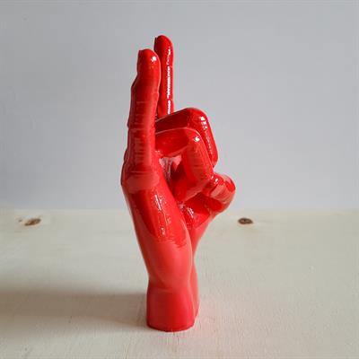 Rock El Figürü | Kırmızı