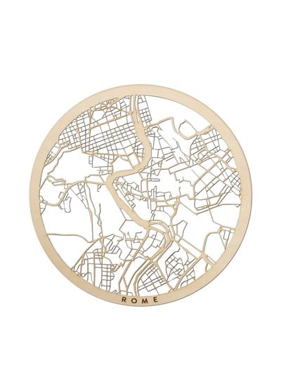 Roma Ahşap Şehir Haritası