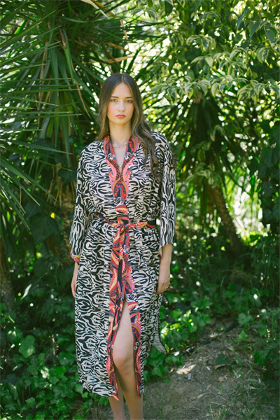 Safari Uzun Kimono