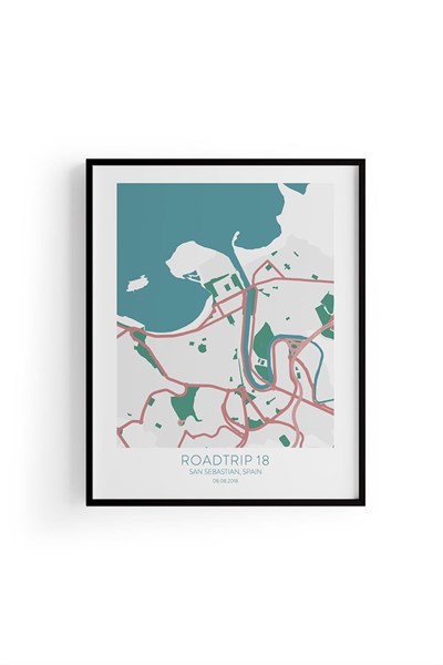 San Sebastian City Map