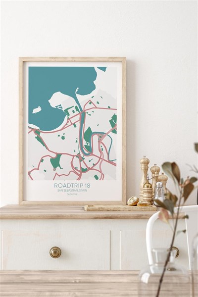 San Sebastian City Map