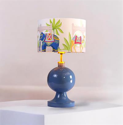 Şans El Yapımı Ahşap Abajur