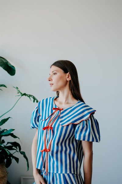 Sarah Stripes Bluz