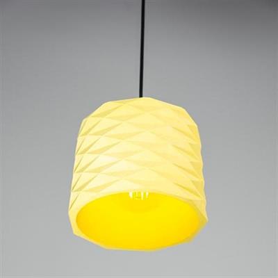 Sarı Prizma Beton Tavan Aydınlatması