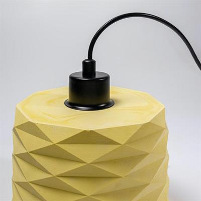 Sarı Prizma Beton Tavan Aydınlatması