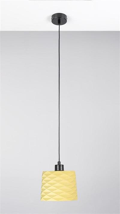 Sarı Prizma Beton Tavan Aydınlatması