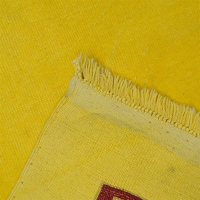 Sarı Renk Vintage Milas Halısı 150x195 cm