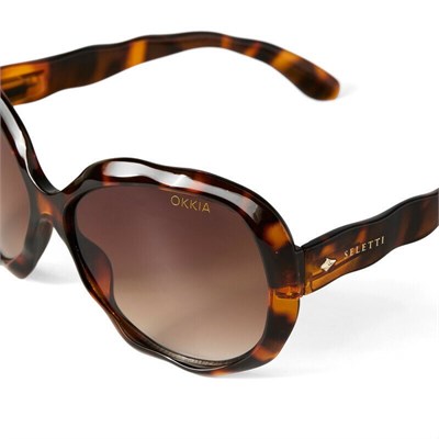 Seletti x Okkia California Kahreverengi Gradyan Güneş Gözlüğü