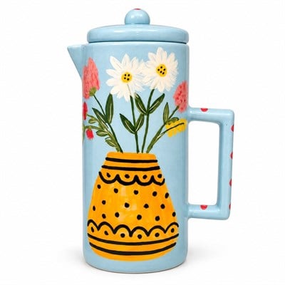 Seramik Sürahi Papatya, Gelincik