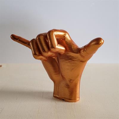 Shaka El Figürü | Bronz