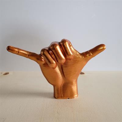 Shaka El Figürü | Bronz