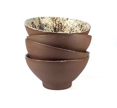 Siena 3lü Stoneware Kase Seti