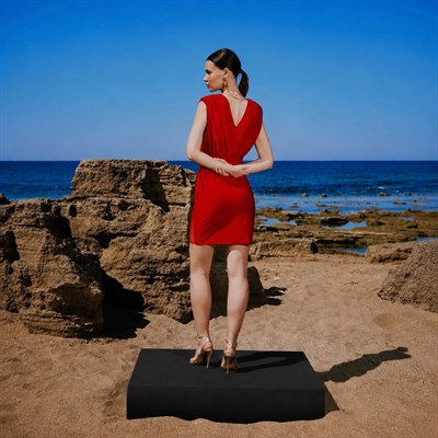 Silja Ruched Mini Dress