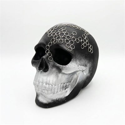 Skull Noir Heykel
