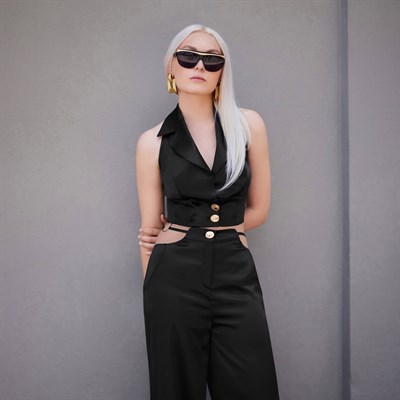 Solveig Satin Suit 