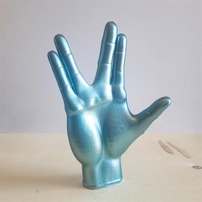 Spock El Figürü | Metalik Mavi