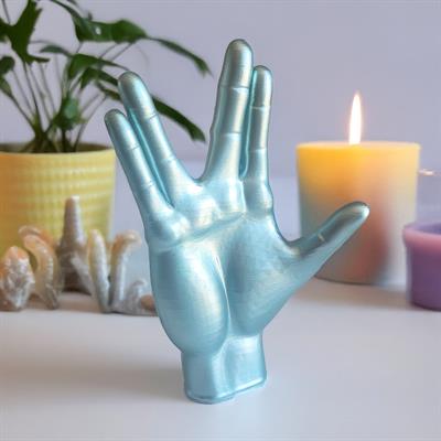 Spock El Figürü | Metalik Mavi