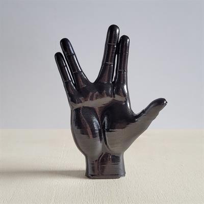 Spock El Figürü | Metalik Siyah
