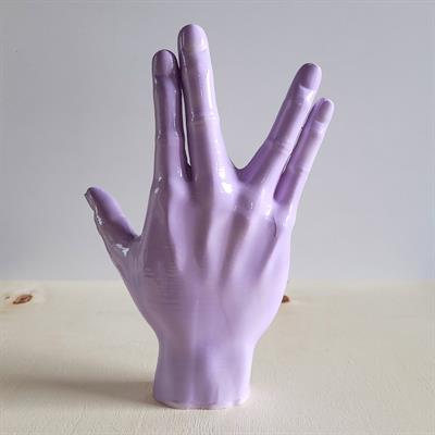 Spock El Figürü | Pastel Mor