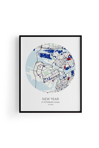 St. Petersburg City Map