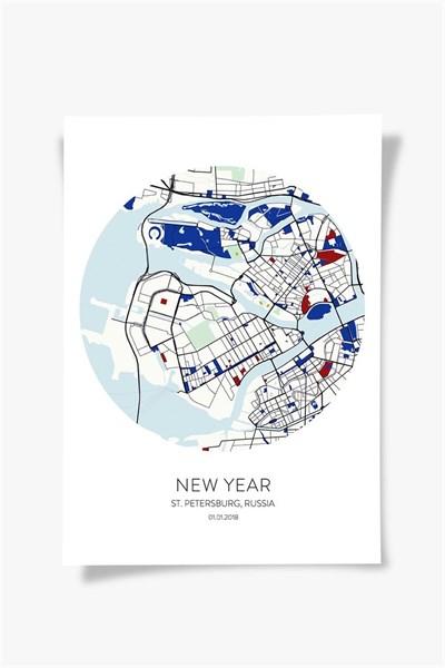 St. Petersburg City Map