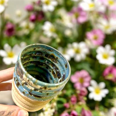 Stoneware Mavi Bardak