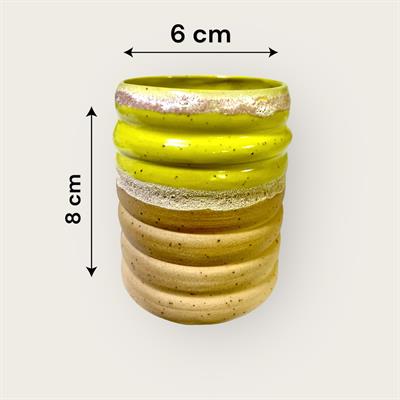 Stoneware Sarı Bardak