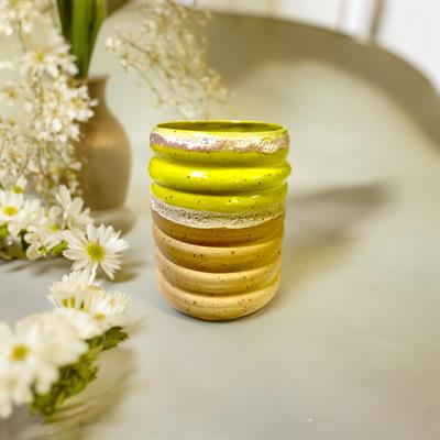 Stoneware Sarı Bardak