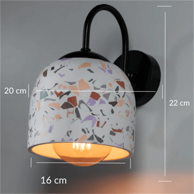 Terrazzo Metal Detay Aplik