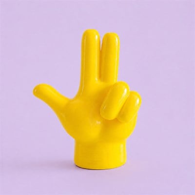 The Pew Pew Hand | Sarı