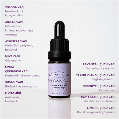 Tırnak ve Kütikül Bakım Yağı - 10 ml