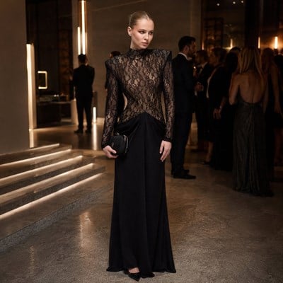Tove Cut-out Detailed & Draped Maxi Dress