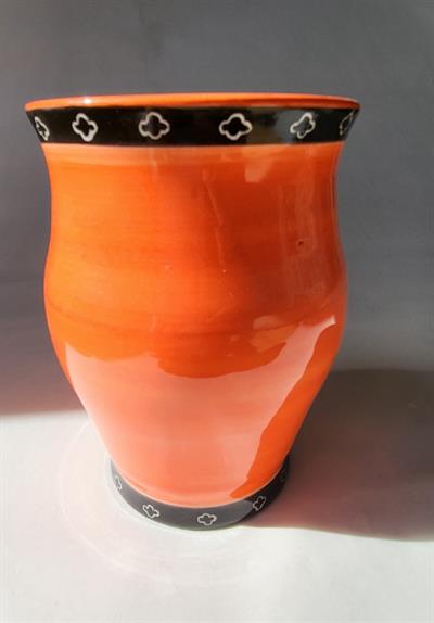 Turuncu çok amaçlı seramik obje