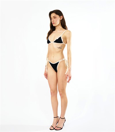 Üçgen Bikini Altı - Siyah /  Everytime