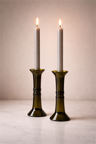 Upcycle Şamdan Mumluk