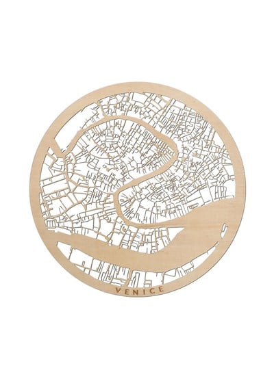 Venedik Ahşap Şehir Haritası