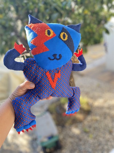 Volt Dekoratif Kedi Obje