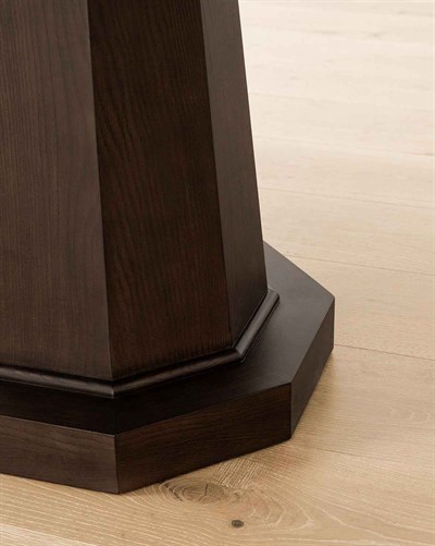Winslow Yemek Masası Ahşap Pedestal