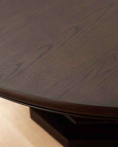 Winslow Yemek Masası Ahşap Pedestal